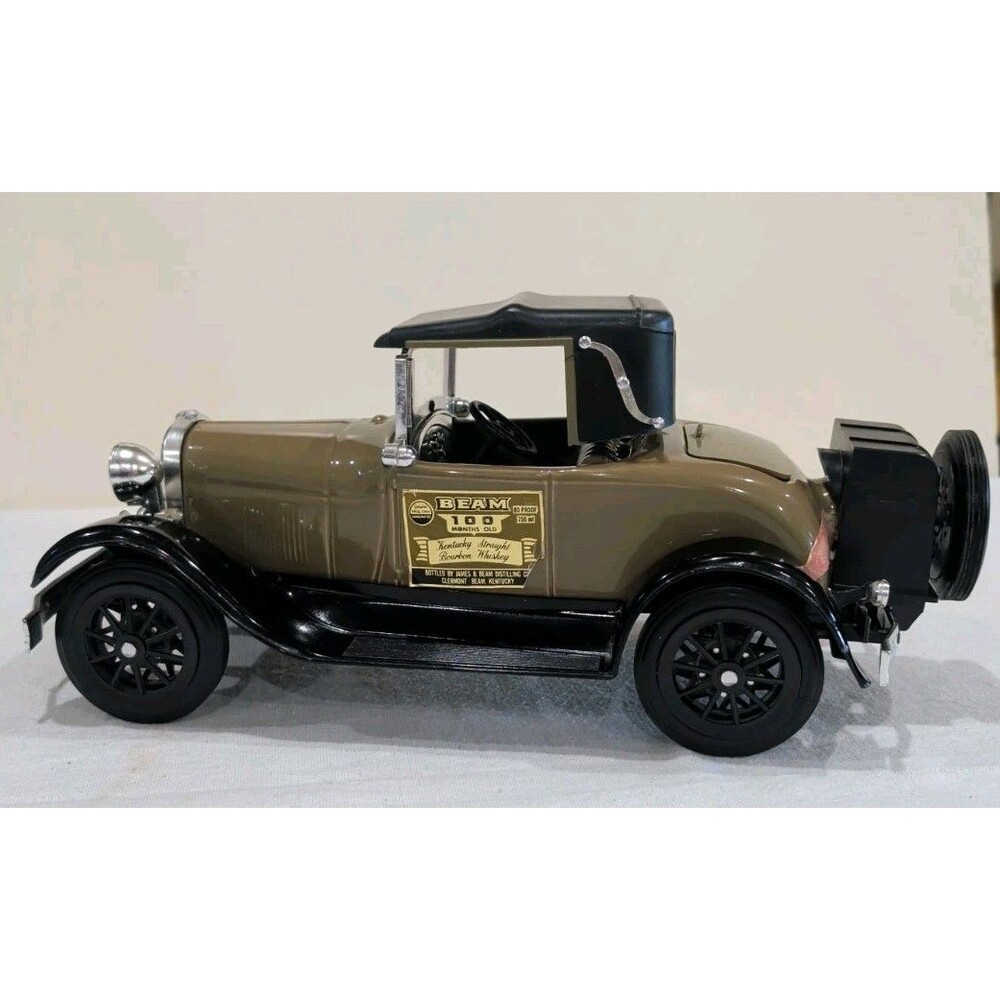 Jim Beam 1928 Model "A" Ford (Empty) Decanter 15 Inch Heavy Nice